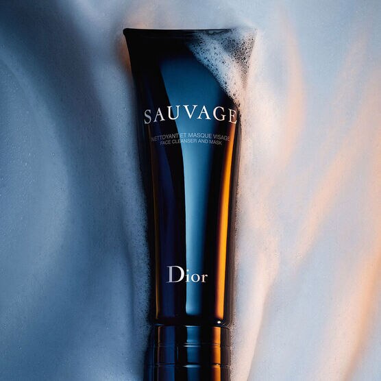 Gel de Limpeza Facial e Máscara Dior Sauvage Masculino